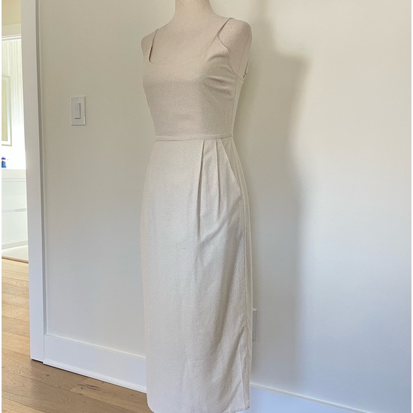 Jenni Kayne Rove dress in raw silk size XS NWT - Picture 6 of 11
